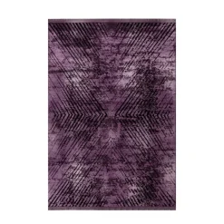 Elite Kortluvet Tæppeløber Vintage - Lilla