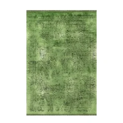 Elite Kortluvet Tæppeløber Vintage - Grøn