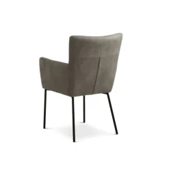 ELLIE spisebordsstol - Clay Bull microfiber læder