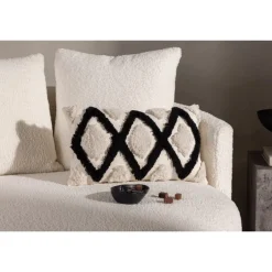 Emelie Pudebetræk - Sort og Hvid