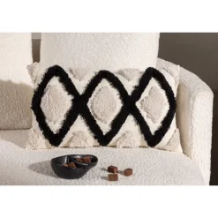 Emelie Pudebetræk - Sort og Hvid