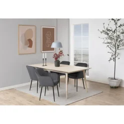 Emilia Spisebordsstol grå