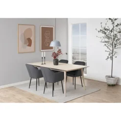 Emilia Spisebordsstol grå