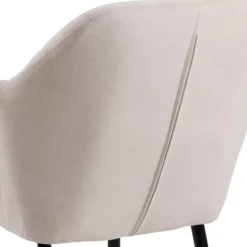 Emilia spisebordsstol med armlæn Enjoy Sand