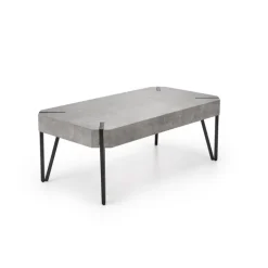 EMILY sofabord, - beton / Sort