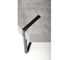 EMILY sofabord, - beton / Sort