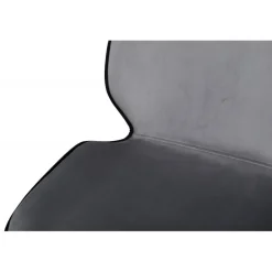 Emma Spisebordsstol - Sort og Grå