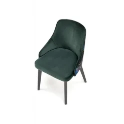 ENDO Spisebordsstol, Sort / Mørkegrøn