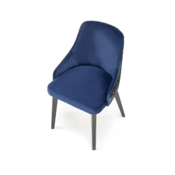 ENDO Spisebordsstol, Sort / granatowy