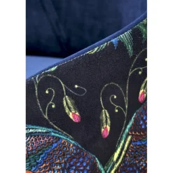 ENDO Spisebordsstol, Sort / granatowy