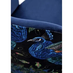 ENDO Spisebordsstol, Sort / granatowy