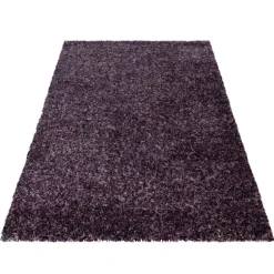 Enjoy Shaggy tæppe Plettet - Lilla