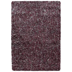 Enjoy Shaggy tæppe Plettet - Rød