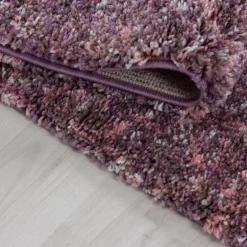 Enjoy Shaggy Tæppeløber Plettet - Pink