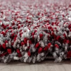 Enjoy Shaggy Tæppeløber Plettet - Rød