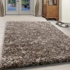 Enjoy Shaggy Tæppeløber Plettet - Beige