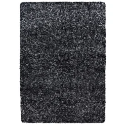 Enjoy Shaggy Tæppeløber Plettet - Antracit