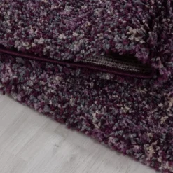 Enjoy Shaggy Tæppeløber Plettet - Lilla