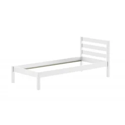 Enkeltseng 90 x 200 – Pino, hvid