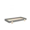 Enkeltseng 90 x 200 cm – Modulo, grå