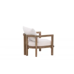 Erica Lænestol - Brun,Hvid