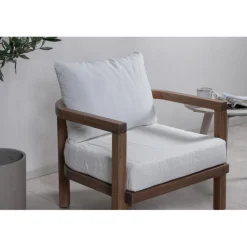 Erica Lænestol - Brun,Hvid