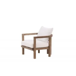 Erica Lænestol - Brun,Hvid