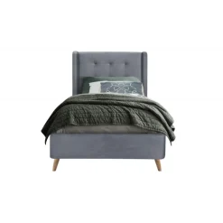 ESTELLA 90x200 cm seng - Grå