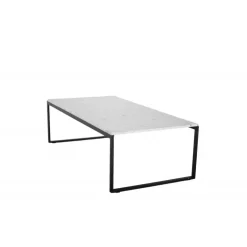 Estelle Ægte hvid Marmor Sofabord - 120 x 60cm