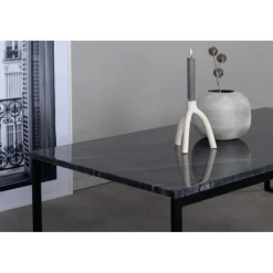 Estelle ægte marmor Sofabord 120x60cm - Grå