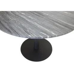 Estelle Rundt Marmor spisebord Ø106cm - Mørkegrå