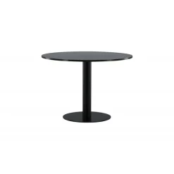 Estelle Rundt Marmor spisebord Ø106cm - Mørkegrå