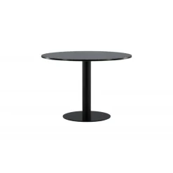 Estelle Rundt Marmor spisebord Ø106cm - Mørkegrå