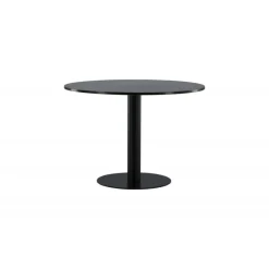 Estelle Rundt Marmor spisebord Ø106cm - Mørkegrå