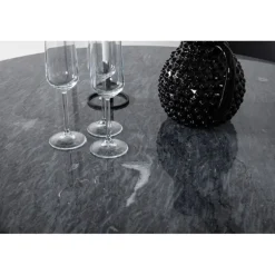 Estelle Rundt Spisebordssæt - Sort