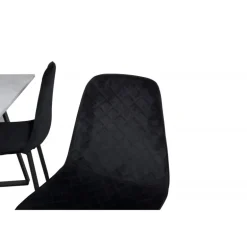 Estelle Spisebordssæt - Sort og Hvid