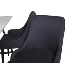 Estelle Spisebordssæt - Sort og Hvid