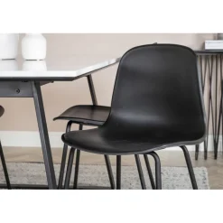 Estelle Spisebordssæt - Sort og Hvid