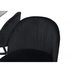 Estelle Spisebordssæt - Sort og Hvid