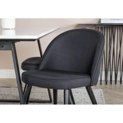 Estelle t Spisebordssæt - Sort og Hvid