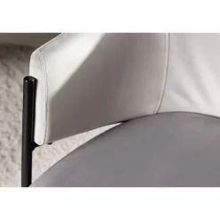 Evelina Spisebordsstol - Sort og Grå