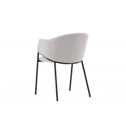 Evelina Spisebordsstol - Sort og Grå