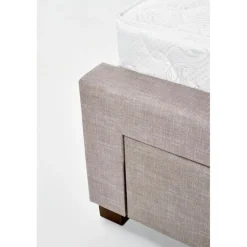 EVORA seng 160x200cm med skuffer til opbevaring - Grå