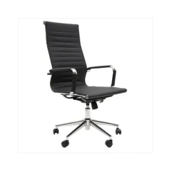 Executive Kontorstol med høj ryg – Sort