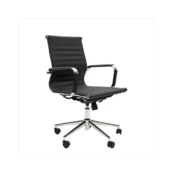 Executive Kontorstol med Lav ryg – Sort