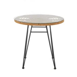 FALCON bord - Naturlig / Sort