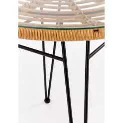 FALCON bord - Naturlig / Sort