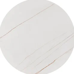 FATIMA Sofabordsæt Hvid marmorlook / guld