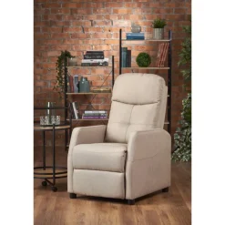 FELIPE lænestol, - Beige