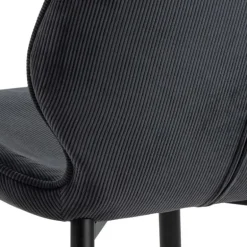 Femke spisebordsstol grå stof